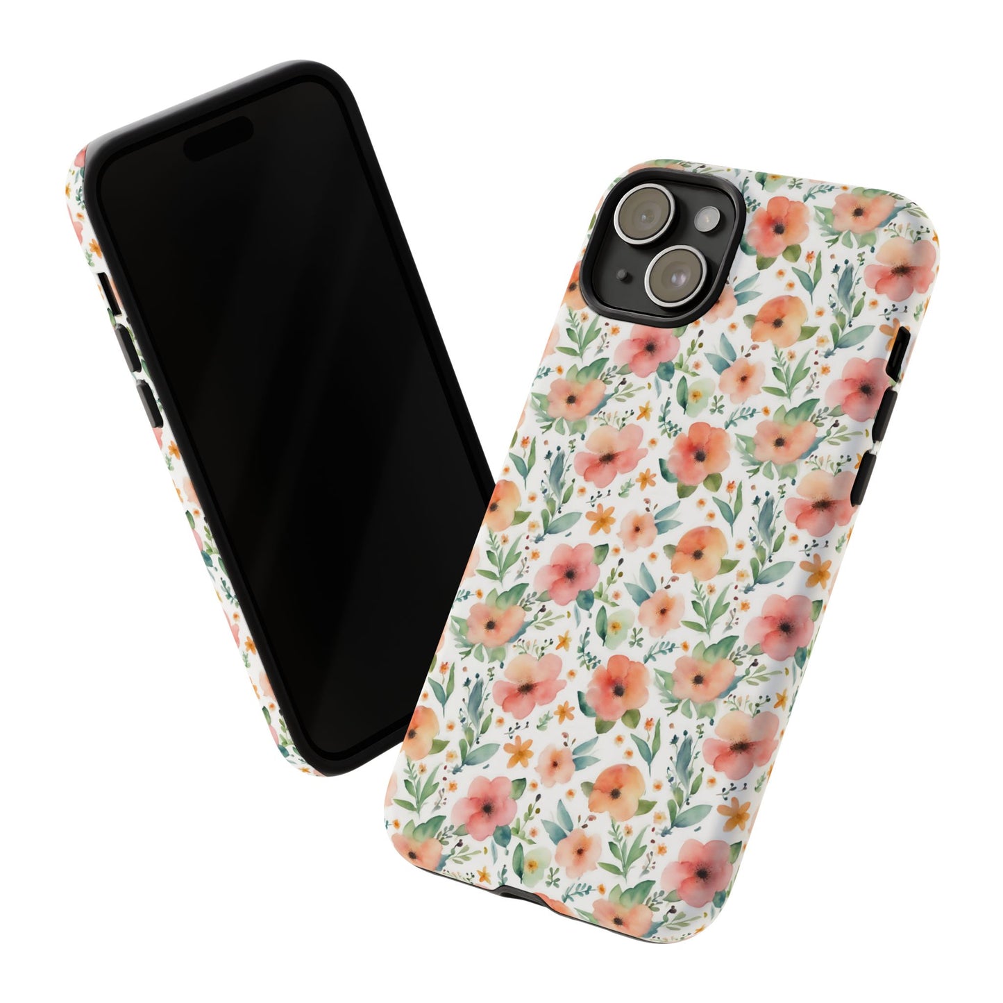 Watercolor Floral Print | Tough Cases | IPhone Case | Samsung Case | Flower Phone Case | Floral Case