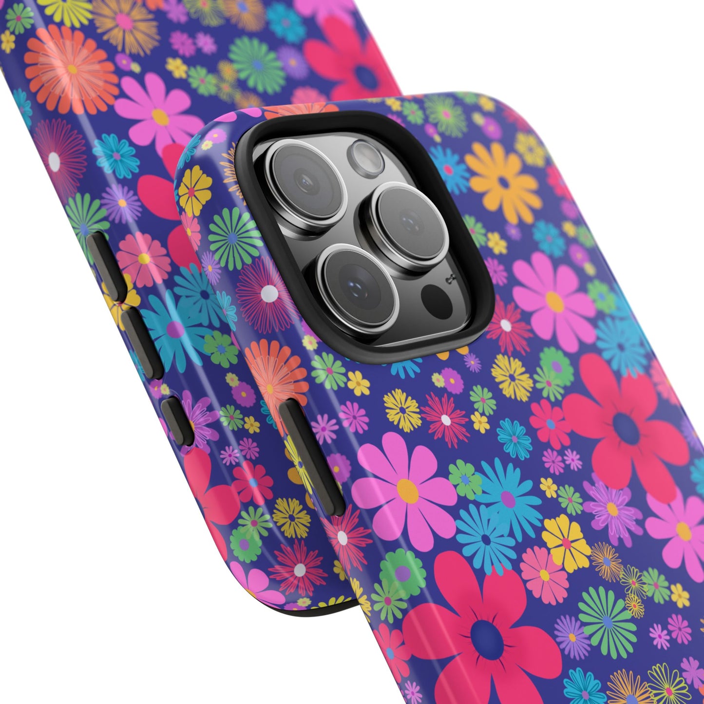 Colorful Floral Tough Phone Cases