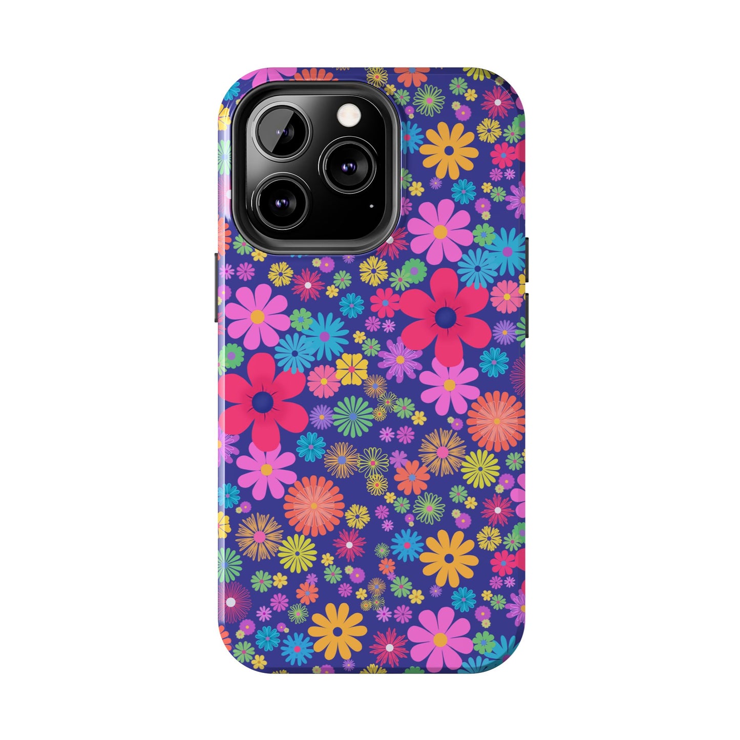Colorful Floral Tough Phone Cases