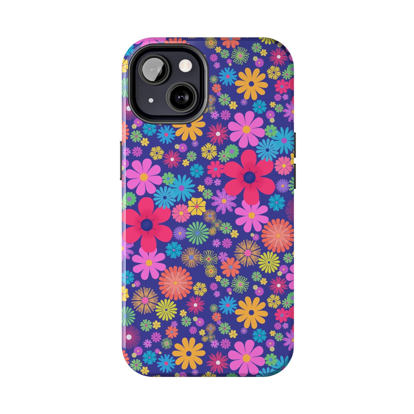 Colorful Floral Tough Phone Cases