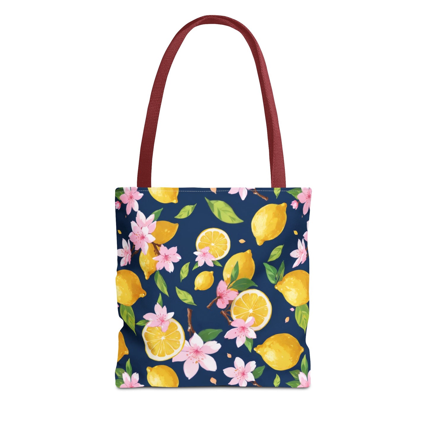 Lemon and cherry blossom Tote Bag