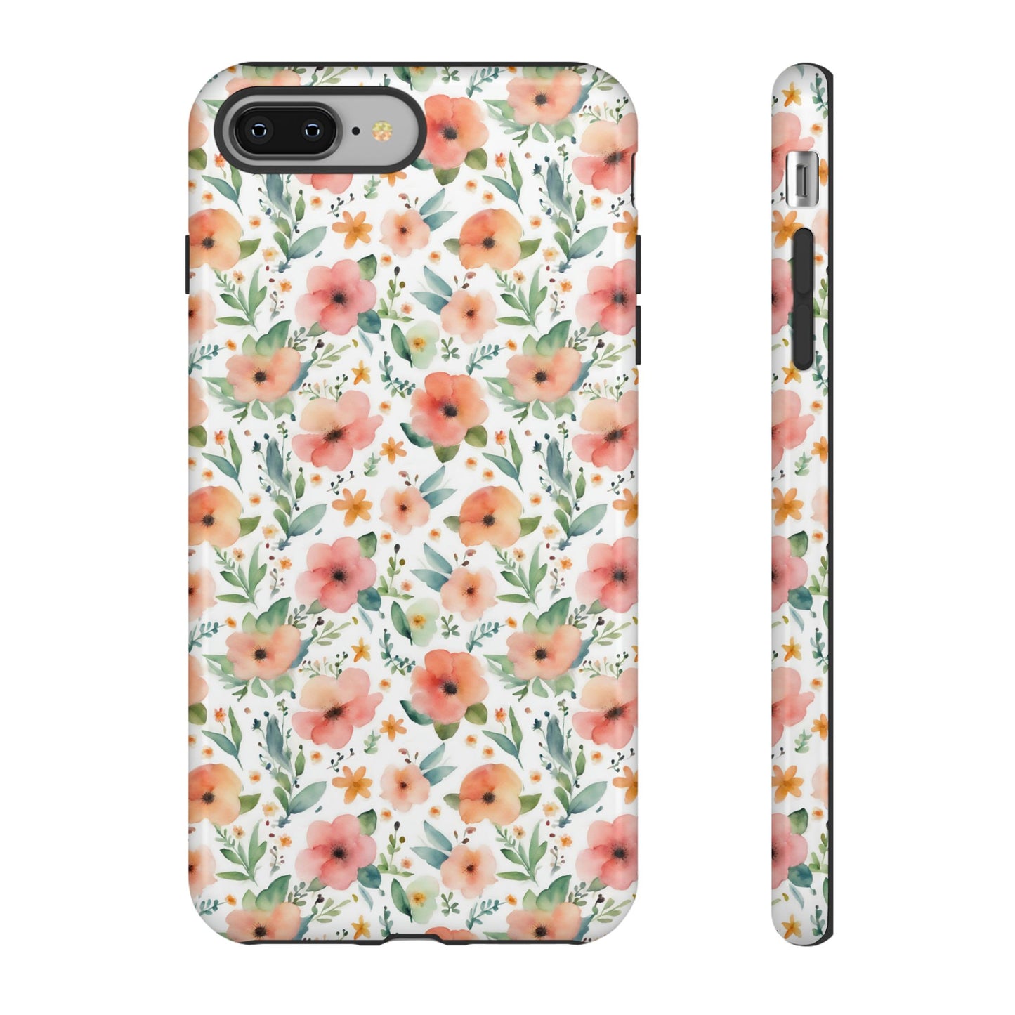 Watercolor Floral Print | Tough Cases | IPhone Case | Samsung Case | Flower Phone Case | Floral Case
