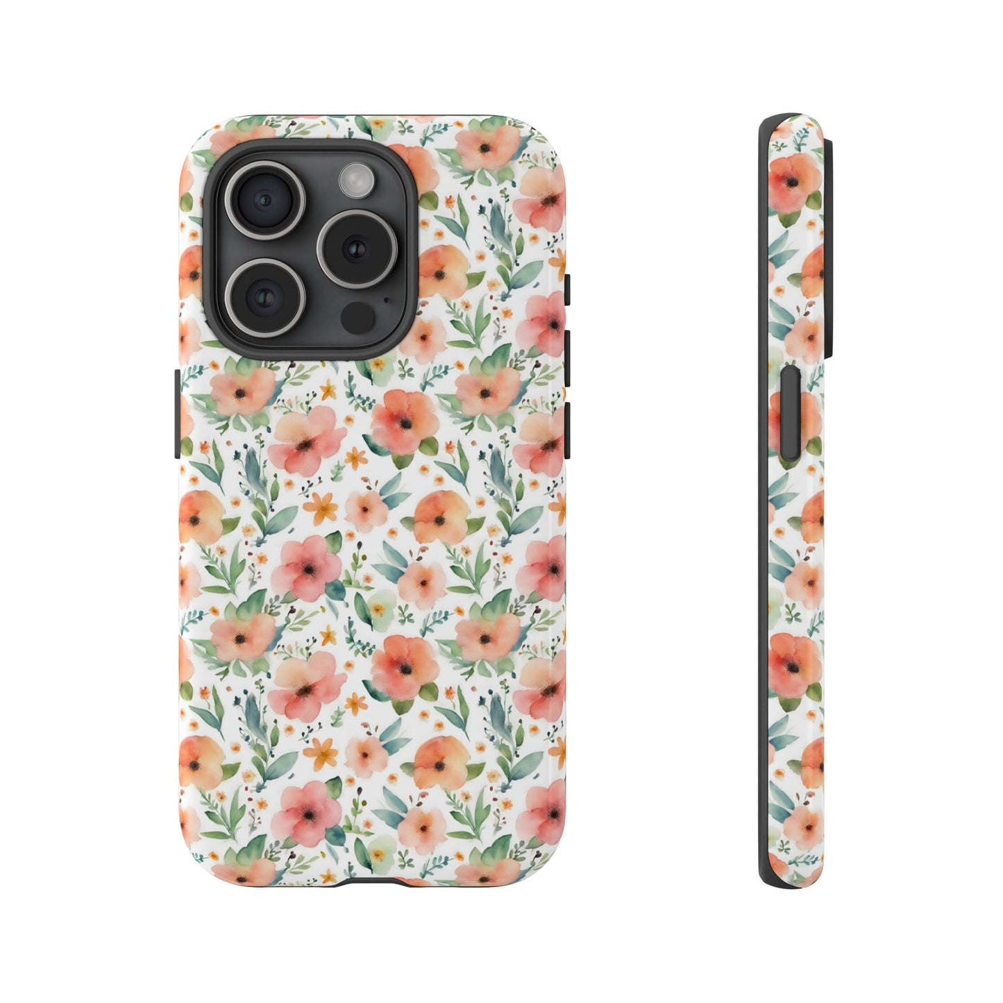 Watercolor Floral Print | Tough Cases | IPhone Case | Samsung Case | Flower Phone Case | Floral Case