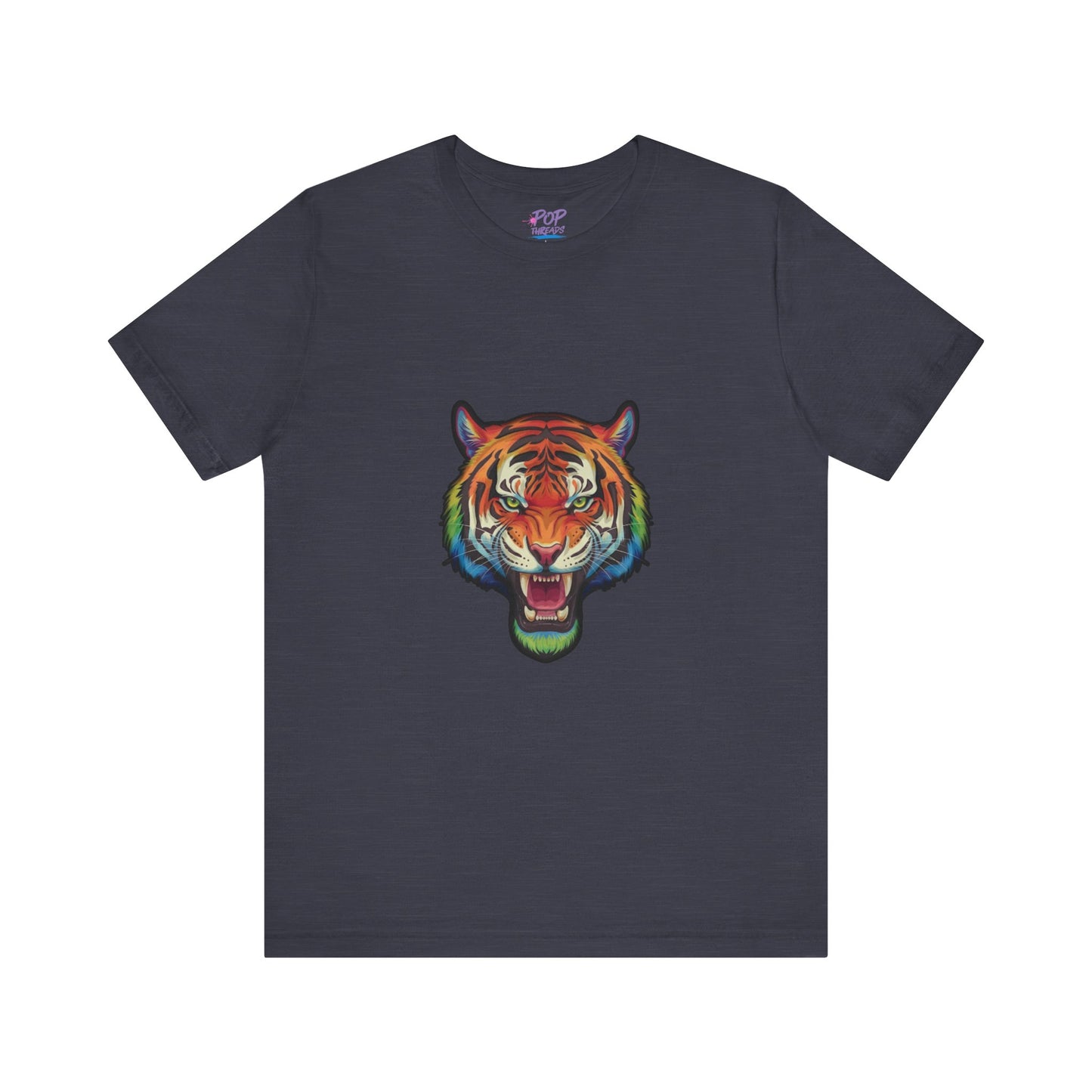 Colorful Rainbow Tiger Tee